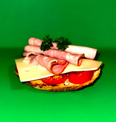 Ham and Swiss Sandwich